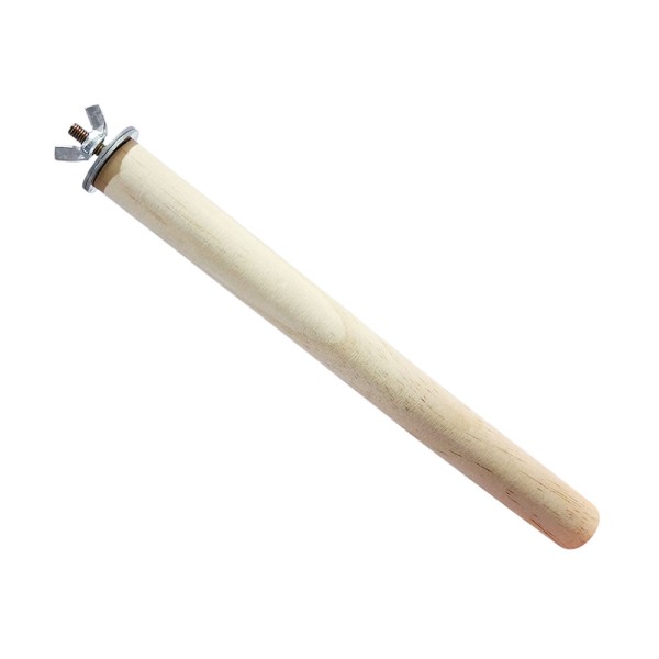 MIZOO ΠΑΤΗΘΡΑ ΞΥΛΙΝΗ ΓΙΑ ΠΑΠΑΓΑΛΑΚΙΑ Ø2.0X20CM